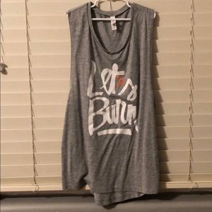 Orangetheory let’s burn tank